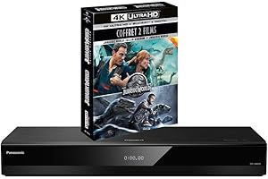 PANASONIC BUNDLE Panasonic DP-UB820 MULTIREGION Bundle with Jurassic World 2 Movie Collection Ultra HD 4K Blu-ray Disc