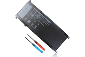 EMANJOR Batterie 15,2 V 56 Wh 33YDH pour Dell Inspiron 17 7000 7773 7779 7778 7786 2 en 1 15 7577 Latitude 15 3590 3580 3490 3380 G5 15 5587 G3 35. 79 3779 G7 7588 Vostro 7580 7570 PVHT1 P30E P30E001 81PF3