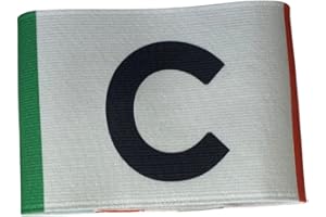 MAKRAN Bazalete Capitan Futbol de tu selección/Brazalete identificador Pais/Accesorios Deportivos de Equipo, brazaletes elásticos, Unisex, Adecuado para múltiples Deportes