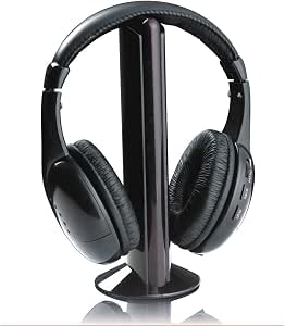 Akai CW04 Cuffie Senza Filo Radio FM 5 funzioni : Amazon.it: Elettronica