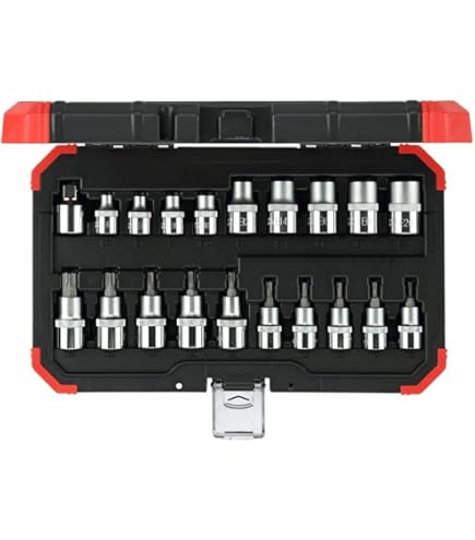 Gedore Red R4560.3172 Dopsleutelset 1/4,3/8 & 1/2 172-Dlg | Dunnink Zwolle