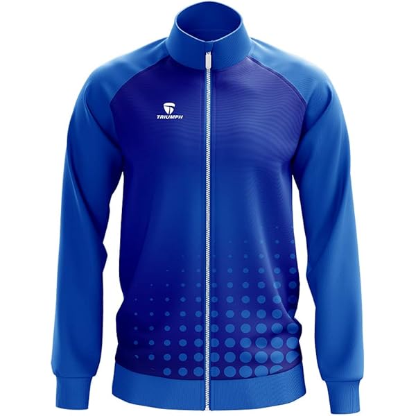 Buy TRIUMPH Workout Sublimated Jackets For Mens Black Size