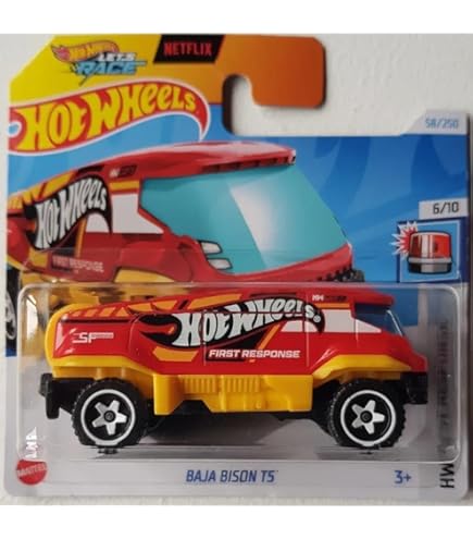 Hot Wheels 2020 HW Metro Road Bandit – Gelbes Spielzeugauto, 1:64 Maßstab