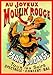 Produktbild French Art Nouveau Theatre Cabaret MOULIN ROUGE JOYEUX dancing couple 24 x 17...