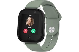 YLK Bracelet pour enfant compatible avec Xplora X6 Play pour filles et garçons - Bracelet en silicone souple sûr - Étanche - Bracelet de rechange pour montre Xplora X6