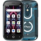 Unihertz Jelly Star (blu) - Il più piccolo smartphone 4G con luce LED e display da 3'', Android 13, 8 GB di RAM+256 GB di ROM