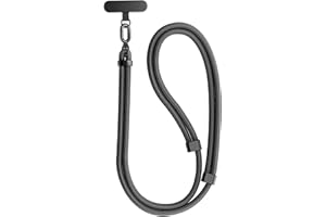 MORSUNBELA Cuerda para Movil Cordon para Movil, Colgador Móvil Cuello, Cmcuerda Móvil Ajustable de 80cm, Cordón para Teléfono Compatible con la Mayoría de los Funda
