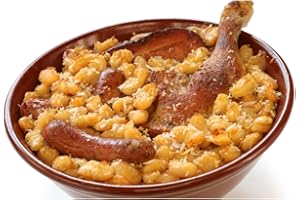 JEMANGE FRANCAIS.COM EPICERIE QUALITATIVE LACULTUREDUGOÛT Cassoulet du Gers avec Cuisse de Canard Confite - 2 personnes