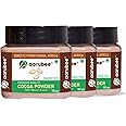 AARUBEE Dark Cocoa Powder for Chocolate Cake Making & Chocolate Hot Milk Shake,sweetened (100 Gram) (Pack Of 3)