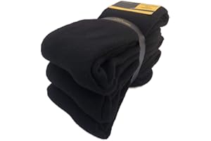 DREAM SOCKS CALCETINES LARGO POLAR TÉRMICO HEAVY MOUNTAIN SKI NEGRO-AZUL-GRIS-ALTE A LA RODILLA