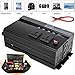 Produktbild Car Power Inverter 2000 W DC 12 V auf AC 220 V Konverter mit Ausgänge USB Ladekabel Häfen Zigarettenanzünder Built in Fan Sicherung für Handy Laptop Mini Kühlschrank Ladekabel, 2 Jahre Garantie