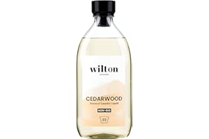 Wilton London Eco Friendly Cedarwood Laundry Liquid 30 Washes - Non-Bio - Plant-based Biodegradable Laundry Detergent - Packed with Essential Oils - Made in UK - 1 Litre