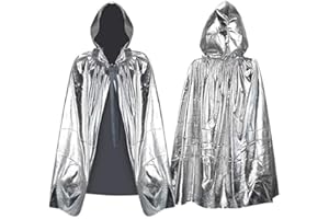 Proumhang Dziecięca Peleryna z Kapturem na Halloween Pełnowymiarowa Peleryna z Wiązaniem na Halloween King Prince Princess Cosplay Robe dla Chłopców i Dziewcząt