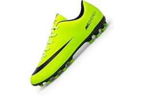 Agnueuty Chaussures de Football Crampons Hommes/Femmes Chaussure de Foot Jeunes Garçons/Filles