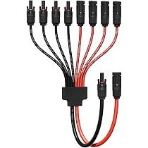 Enernova Solarstecker Set 5 Paar – IP68, TÜV-geprüft, Für 2,5–6 Mm² Kabel, MC4-kompatibel, UV-beständig, -40 Bis +125 °C