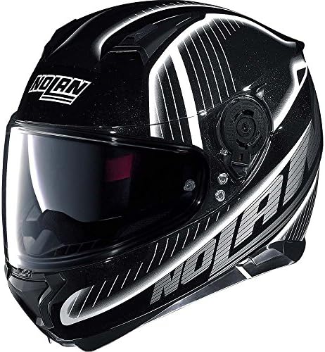 amazon nolan helmet N40-5 06 CLASSICO Nero / Flat Helmets Com communication system and NCOM MCS II Lower Cord are sold separately. Nolan N-120-1 Ciclone Modular Helmet