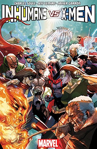 Book's Cover of Inhumans Vs. X-men