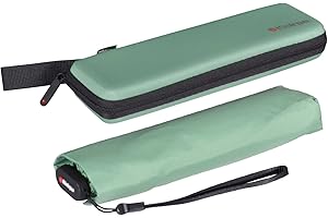 Knirps Taschenschirm US.050 Ultra Light Slim Manual im Etui - Aloe
