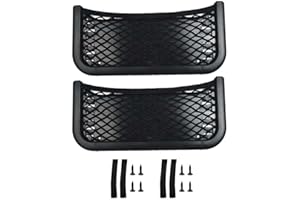 MNIXY 2 pz 252 x 120 MM Car Storage Organizer Pocket Net,Telaio Stretch Mesh Net Tasca Universale Auto Mesh Organizer Elastico Rete di Immagazzinaggio
