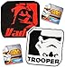 Produktbild alles-meine.de GmbH 2 Stück _ Magic Towel / Zauberwaschlappen -  Star Wars  - aus 100 % Baumwolle - Waschfleck / Waschlappen - Seifentuch Seifenlappen - Frottee für Baby + Kind..