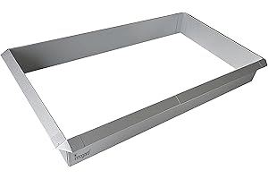 innogard S7052-001 – Schneckenzaun Set 8 TLG. – Galvalume Alu-Zink – 4X Außenecke 90°, 4X Seitenteil 25 x 0,05 cm x 1 m