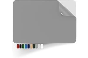 Flickly® Selbstklebende Reparatur Flicken | LKW, Anhänger, Zelt, Markisen, Camping, Sonnenschirme, Pool | in vielen Farben erhältlich | 30cm x 20cm | (RAL9006) Silber Glänzend