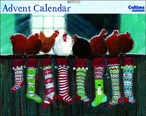 Download Caltime Espoirs de Noël Traditionnel Poules et Poulets Calendrier de l'Avent 35 cm x 24.5 cm Paillettes laqué Blanc avec enveloppe Download Caltime Espoirs de Noël Traditionnel Poules et Poulets Calendrier de l'Avent 35 cm x 24.5 cm Paillettes laqué Blanc avec enveloppe