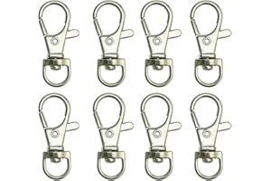 Xiton 10PCS Vogelkäfig Schlösser Robuste Pet Cage Metalltür-Verschluss-Haken-Clip Prevent Klaue Trigger-Öffnen-Vogel-Käfig-Zubehör