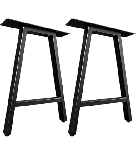 Jahof Metalen tafelpoten 40 cm, A-vormige bankpoten met verstelbare voetmat, robuuste industriële meubelpoten voor salontafel, bank, kast, set van 2 (B 30 x H40 cm Jahof Metalen tafelpoten 40 cm, A-vormige bankpoten met verstelbare voetmat, robuuste industriële meubelpoten voor salontafel, bank, kast, set van 2 (B 30 x H40 cm