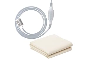 HXC Brew Siphon and Flter Cloth Home Brew Beer Syphon Filter Set Wine Making Tool Kit Siphon Pump Siphon Pipe 2m Syphon Tube and Cheese Cloths