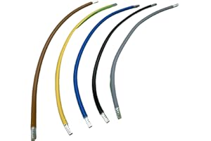 MPS-CONTACT Verdrahtungsbrücken H07V-K flexibel 125mm 265mm 365mm 500mm 1000mm schwarz blau grün gelb grau braun blau 6mm² 10mm²