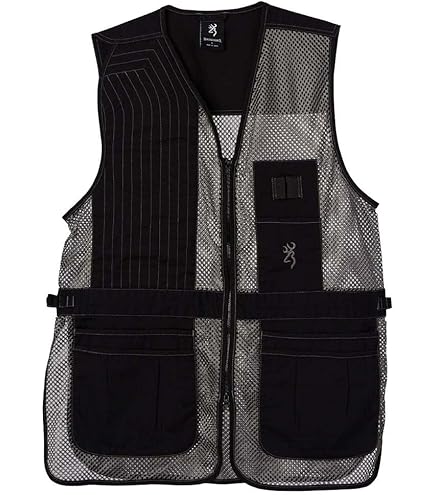 Gilet de tir Beretta Trap Cotton - Noir & Gris - Gilets de tir - ball