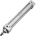 Heschen Pneumatic Standard Cylinder SC 32-200 PT1/8'' Port, 32mm Bore, 200mm Stroke, Single Rod Double Action