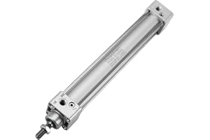 Heschen Vérin pneumatique Standard, SC 32-200, PT1/8'' Port, Alésage 32mm, Course 200mm, Double effet