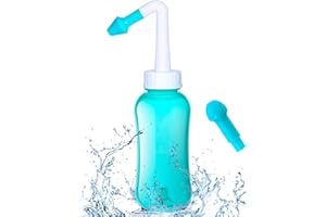 NUOOO Neti Pot Sinus Rinse Kit Nose Wash Cleaner Pressure Rinse Nasal Irrigation for Adult & Kid BPA Free Sinus Rinse Bottle 300ML