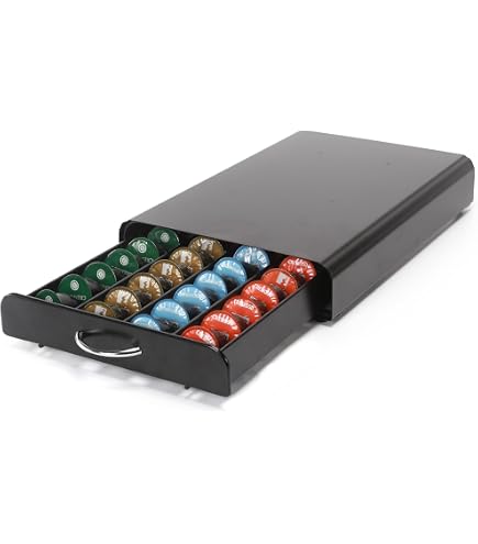 Porte-capsules - 38 x L 17.8 cm - Noir - FIVE France