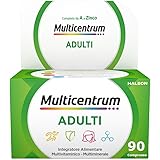 Multicentrum Adulti Integratore Alimentare Multivitaminico Completo con Vitamina B, D e C, Combatte Stanchezza e Affaticament