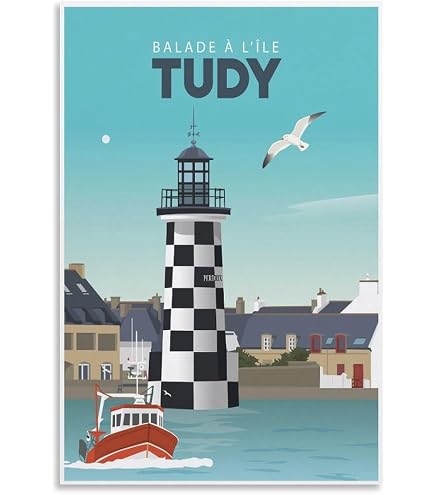 Affiche Deauville Plage - Normandie - Affiche Vintage | Toads Graphismes
