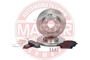MASTER-SPORT 202301130 Kit dischi e pastiglie Assale anteriore con lamierino anticigolío ventilato