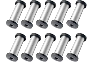 SEIWEI 10 unidades de clavos de mango de cuchillo, remaches, tuerca, tornillo, fijador (M4*17)