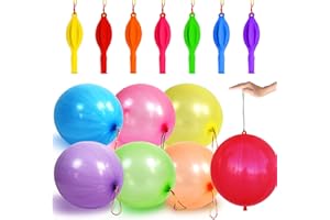 HYKJNBW 30pcs Punch Balloons for Kids Ideal Party Bag Fillers, 18 Inch Thickened Latex Balloon Basket Stuffers for Toddlers, Exciting Egg Fillers, Birthday Party Favors Goodie Bag Stuffers