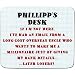 Produktbild Phillipp Schreibtisch – I 'm a Millionär, später Verlierer. Witz E-Mail Betrug Design – Persönlicher Namen Mauspad – PREMIUM (5 Dick)