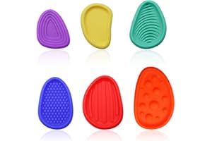 OMJMYY 12 Stück Fidget Toys Sensory Stones Emotional Beruhigendes Spielzeug Sensorik Steine Stressabbau Spielzeug Sensorische Stone Stressberuhigendes Sensory Toys für Kinder Erwachsene