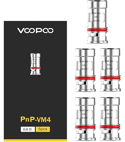5pcs VOOPOO PnP Mesh Coil pour le kit de pod mod VOOPOO VINCI R/VINCI,  0.3ohm PnP-VM1, sans nicotine : Amazon.fr: High-Tech