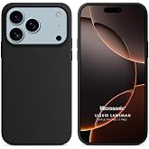 Microsonic Apple iPhone 17 Pro i&ccedil;in Kılıf Liquid Lansman Silikon Siyah [iPhone 17 Pro ile Uyumlu Kılıf - Siyah]