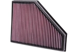 K&N 33-2942 Filtre à Air du Moteur: Haute Performance, Premium, Lavable, Filtre de Remplacement, Plus de Pouvoir, 2005-2015 (X1 16d, X1 18d, X1 20d, X1 25d, 316D, 318d, 320D, 325d, 330D, 335d, X1 23d, 116d, 118d, 120d)