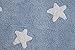 Lorena Canals Washable Rug (Blue Stars/White)