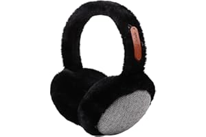 XIAOHAWANG Klassische Herren Winter Fleece Ohrenschützer Winddicht Kältedicht Plüsch Ohrenwarmer Ski Outdoor