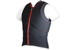‎ORTEMA ORTEMA ORTHO-MAX Vest (Gr.XXL) - Unisex - Ärmellose Weste mit integriertem ORTHO-MAX Rückenprotektor und Brust-/Rippenschutz