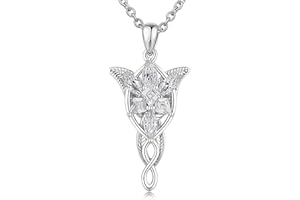 TPZORJX 1 Strassstein Twilight Star Halskette, Frauen-Halsketten, Anti-Allergie-Halsketten, Frauen-Schmuck, Geschenke für Freunde, Paare, Ehefrauen